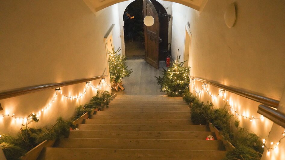 Aufgang_Schlossadvent_Pöllau_Oststeiermark | © Ebner Maria
