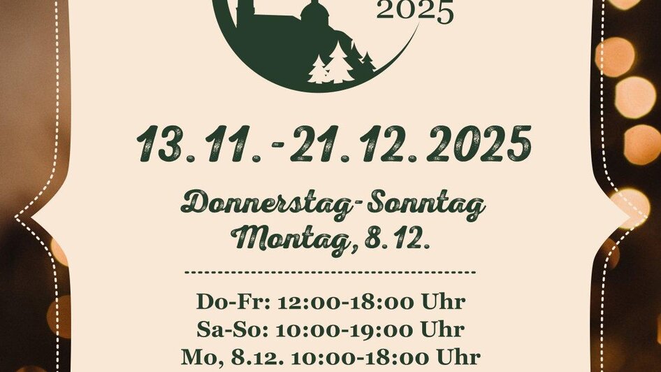 Flyer_Schlossadvent_Pöllau_Oststeiermark | © Ebner Maria