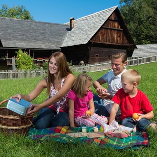 Picknick im Freilichtmuseum Stübing | © TV Region Graz-Harry Schiffer