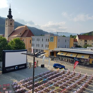 Silent Cinema Stadtplatz | © Stadt Mürzzuschlag