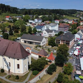 Luftaufnahme St. Stefan i.R. | © Marktgemeinde Str. Stefan i. R.