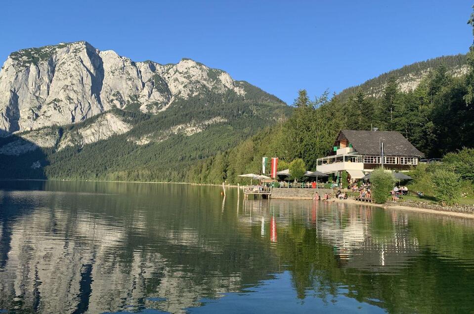 Strandcafe, Altaussee, Trisselwand | © Strandcafe