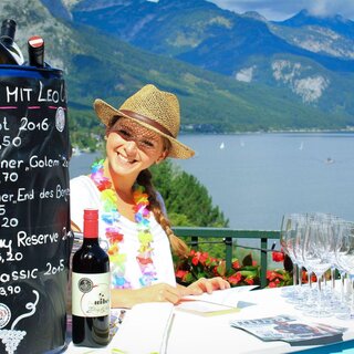 Terassenfest, Grundlsee, Weinkarte | © Mondi Resort