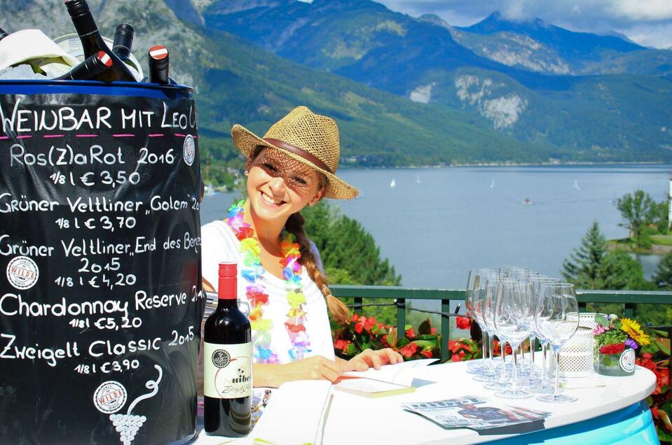 Terassenfest, Grundlsee, Weinkarte | © Mondi Resort