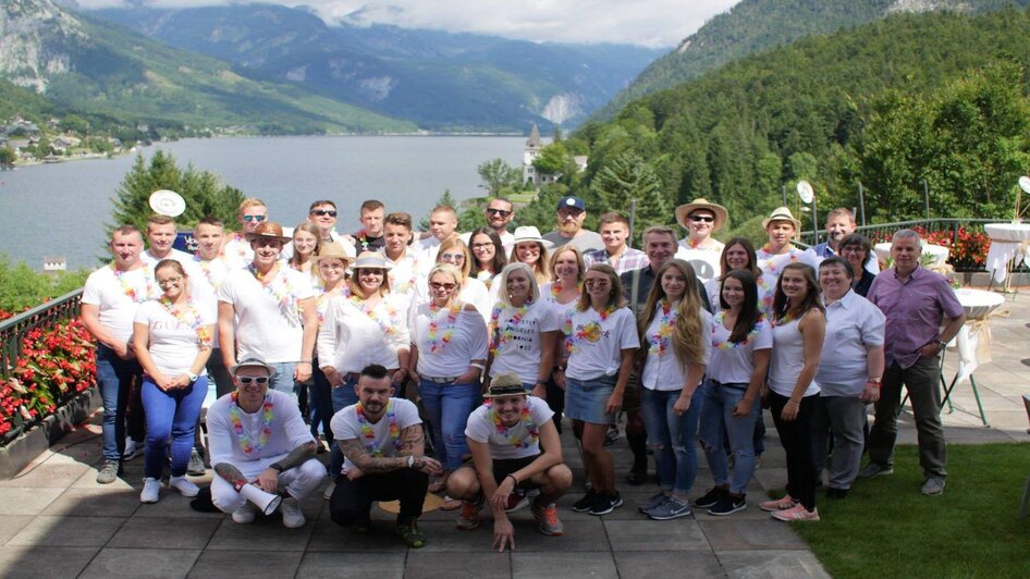 Terrassenfest, Grundlsee, Team | © Mondi Grundlse