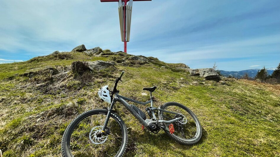 Bike Gipfelkreuz Mugel | © Manuel Stadler