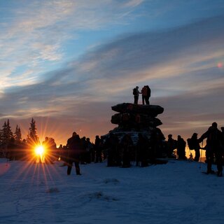 Wintersonnenwende_Teufelstein_Oststeiermark | © Kurt Elmleitner