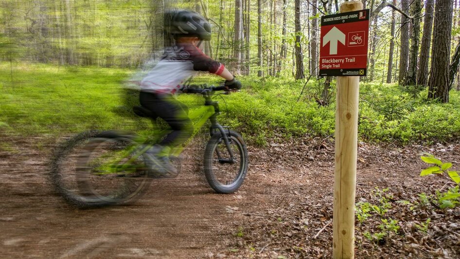 Fahren mit dem Bike 3Eiben Kids Bike Park | 3Eiben Kids Bike Park | © 3Eiben Kids Bike Park Fahren mit dem Bike 3Eiben Kids Bike Park | © 3Eiben Kids Bike Park