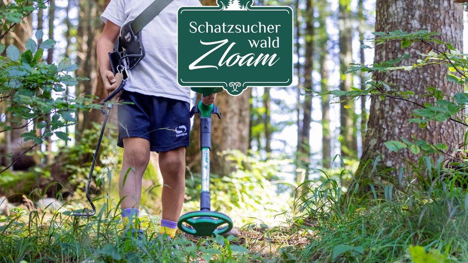 Schatzsuche im Schatzsucherwald Zloam | Narzissendorf Zloam | © www.zloam.at Schatzsuche im Schatzsucherwald Zloam | © www.zloam.at