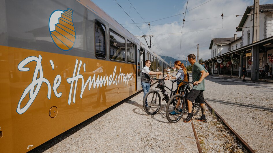 Ankunft mit dem Rad. | © TV Hochsteiermark, nicoleseiser.at