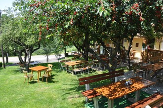 Sitzplatz im Garten | © Weingut Hopfer