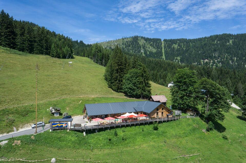 Pfannerhütte von oben, Tauplitz | Mario Seebacher | © Mario Seebacher Die Pfannerhütte - Impression #1 | © Mario Seebacher