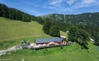 Pfannerhütte from the top, Tauplitz | © Mario Seebacher