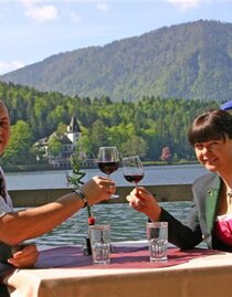 Gasthaus Stöckl, Grundlsee, Restaurant garden | © Gasthaus Stöckl | Gasthaus Stöckl | © Gasthaus Stöckl
