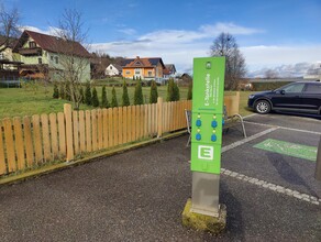E-bike charging station in the village center | © Thermen- & Vulkanland
