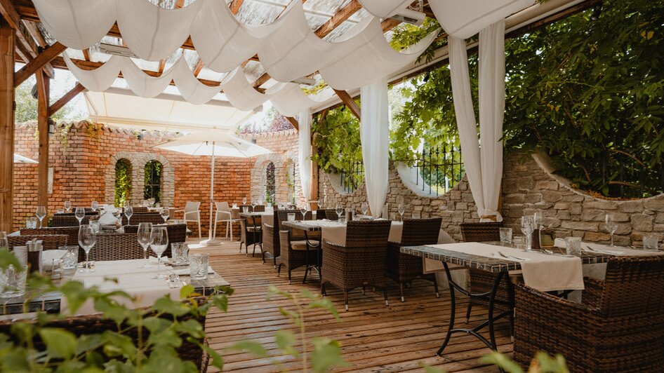 Ochensberger_Gastgarten_Oststeiermark | © Garten-Hotel Ochensberger