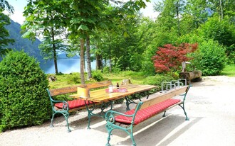 Gasthaus Murboden, Grundlsee, Restaurant garden | © Peter Prommer