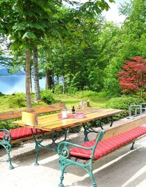 Gasthaus Murboden, Grundlsee, Ausblick Gastgarten | © Peter Prommer | Peter Prommer | © Peter Prommer