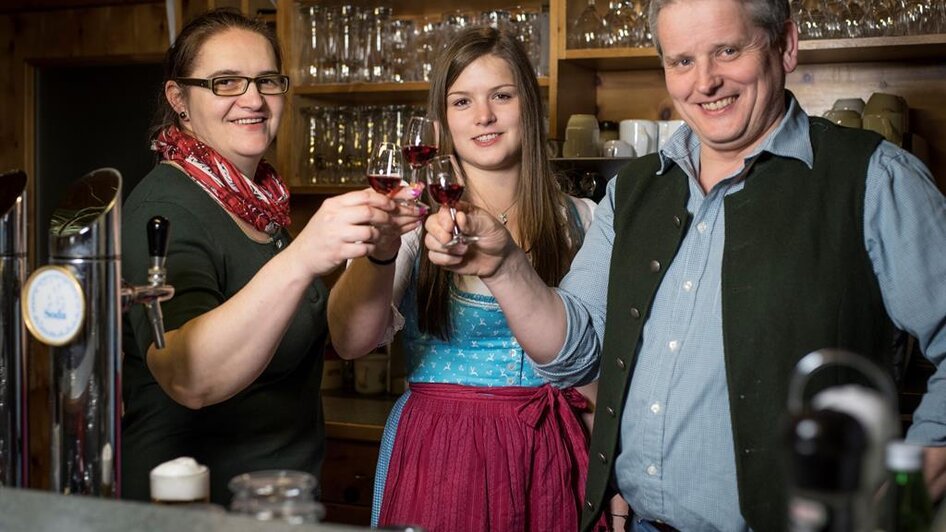 Ihre Gastgeber, Familie Zeiringer | © Stefan Leitner