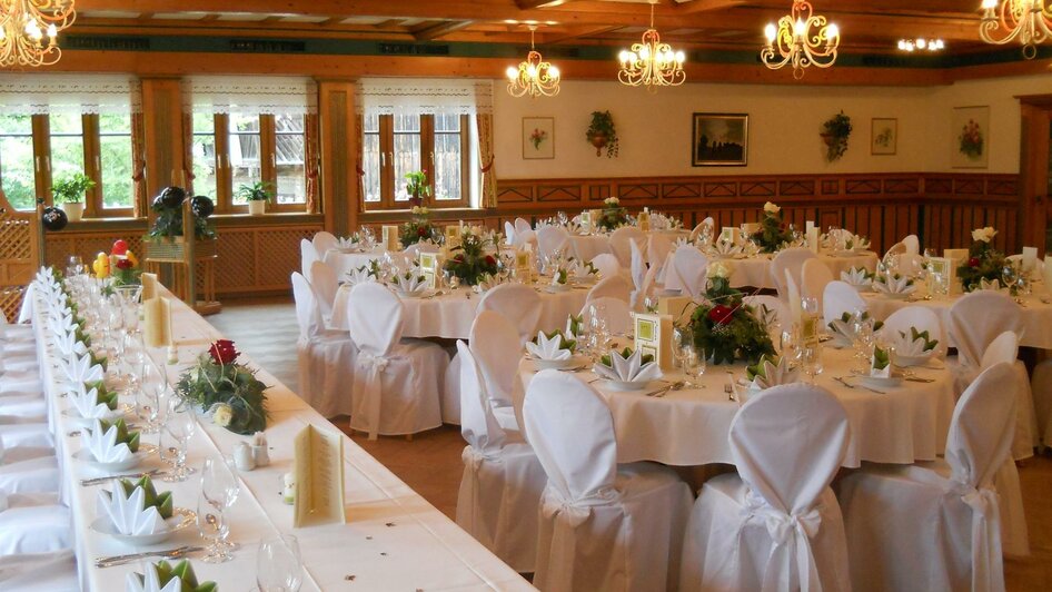 Gasthof Mosbacher_Saal_Oststeiermark | © Gasthof Mosbacher