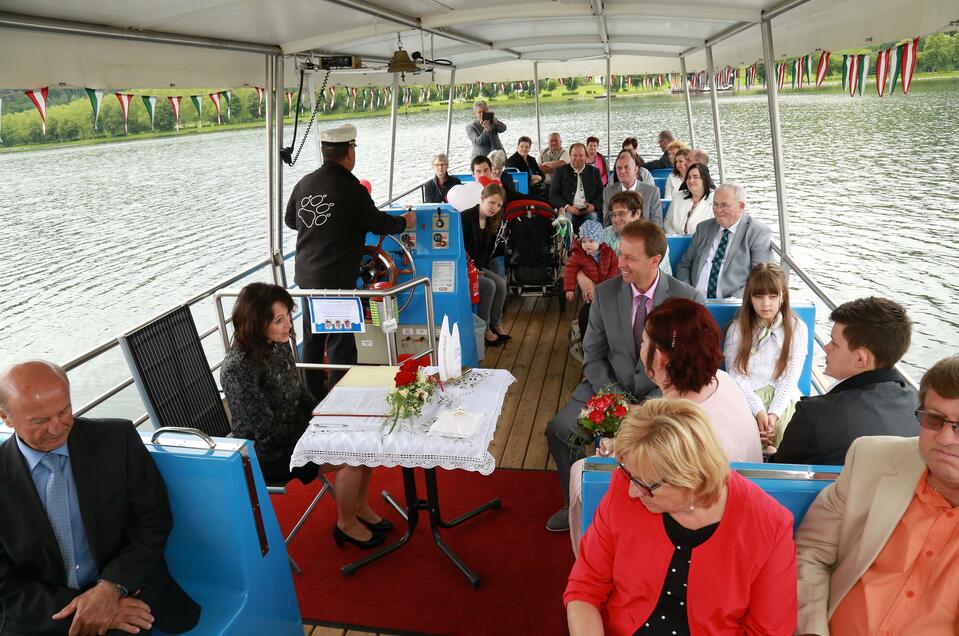 Heiraten auf dem Ausflugsschiff am Stubenbergsee - Impression #1 | © Gemeinde Stubenberg am See