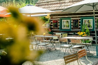 Gastgarten in Herberts Stubn | © Region Graz-Mias Photoart