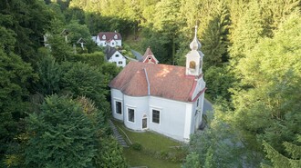 Kalvarienbergkirche_Luftaufnahme_Oststeiermark | © Gute Idee, Robert Hahn