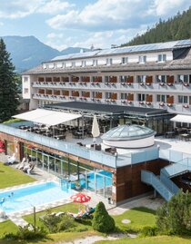 Hotel-Restaurant Grimmingblick, Haus im Sommer | © Hotel-Restaurant Grimmingblick | © Hotel-Restaurant Grimmingblick