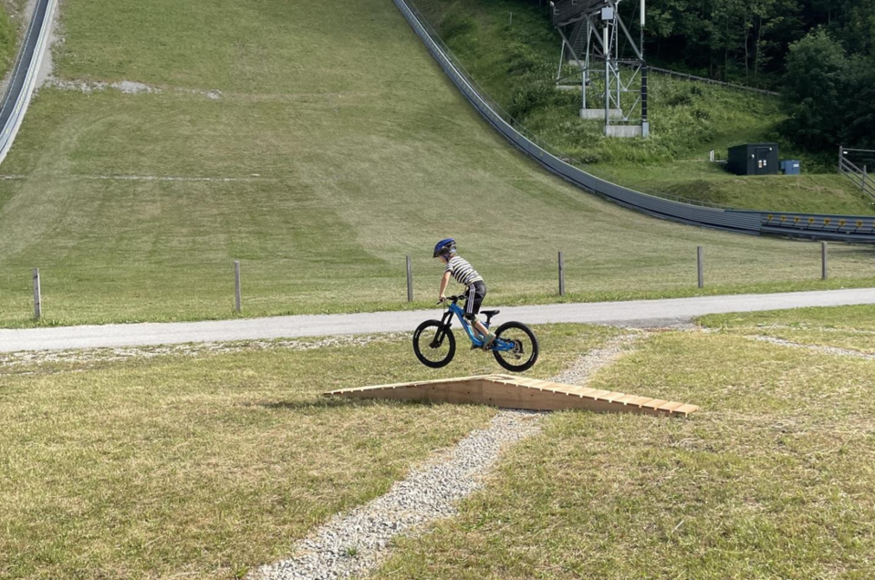 Kinderbike Parcour an der Skiflugschanze Kulm - Impression #1 | © Auszeit Ausseerland