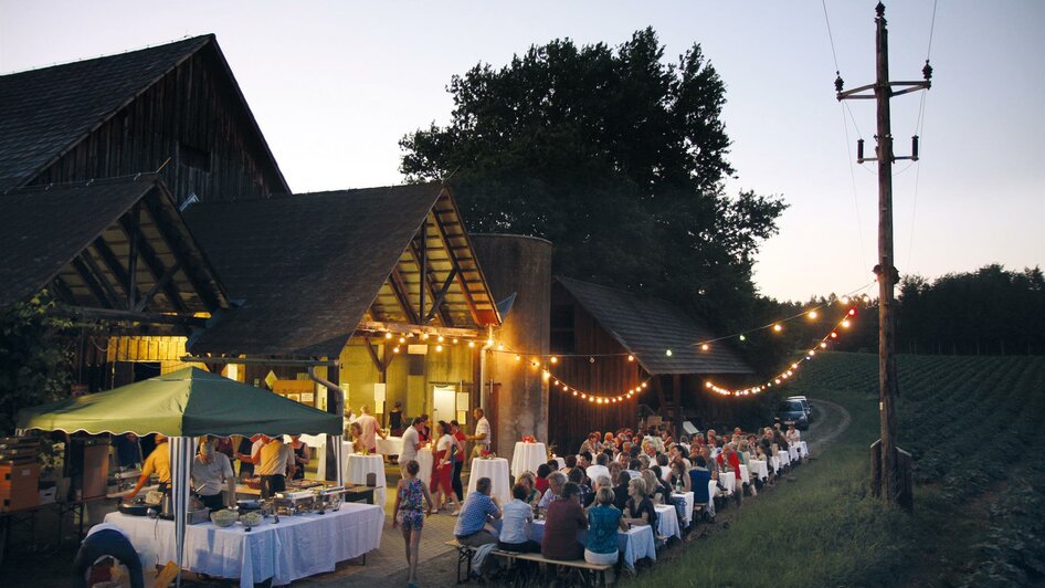 Kulinarisches Sommerkino KI Kürbis Wies | Kulturinitiative Kürbis Wies | © Kulturinitiative Kürbis Wies Kulinarisches Sommerkino KI Kürbis Wies | © Kulturinitiative Kürbis Wies