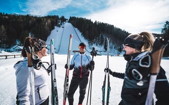 Cross-country skiing center at the Kulm in Tauplitz