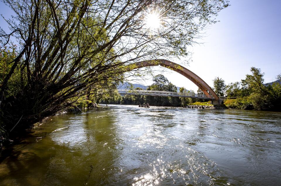 Mursteg Lind-Scheifling bike bridge - Impression #1 | © Holzwelt Murau