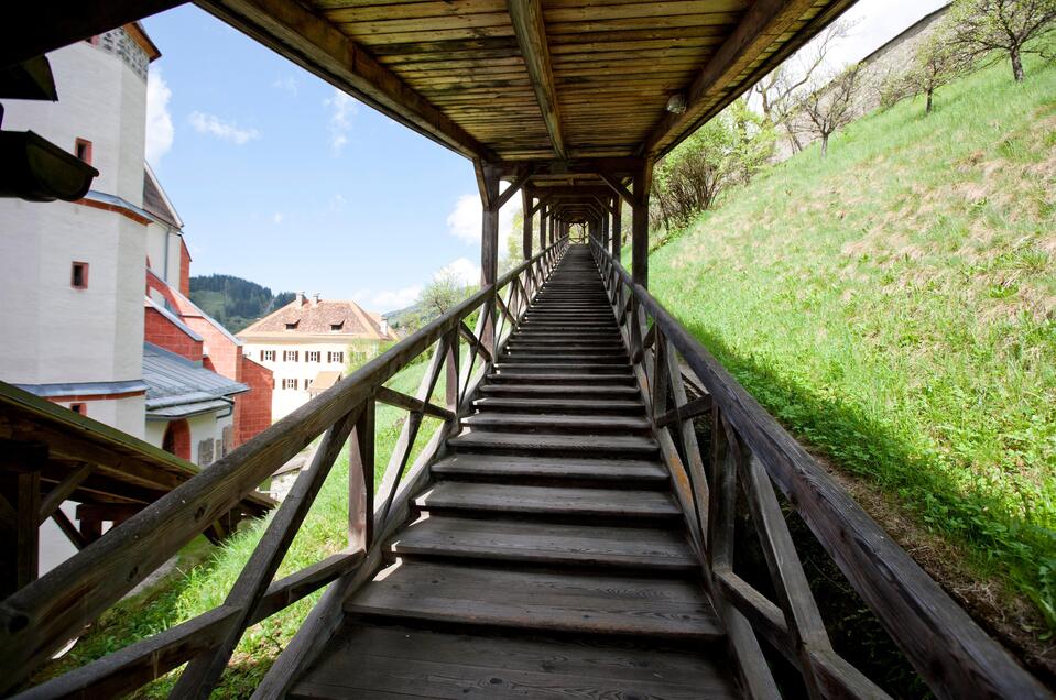 Schlossstiege Murau - Impression #1 | © Holzwelt Murau