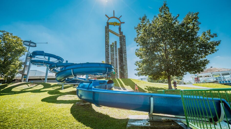 Wasserrutsche | © Schwarzl See