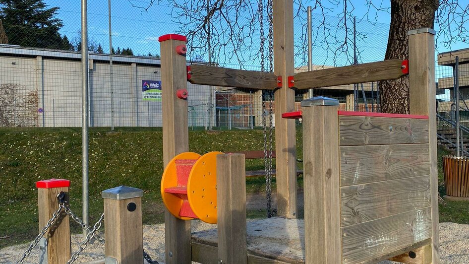 Schillerpark_Sandspielplatz_Oststeiermark | © Nina Ressl Schillerpark_Sandspielplatz_Oststeiermark | © Nina Ressl