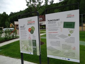 Tafel Funcourt Spielplatz Waldbach_Oststeiermark | © Oststeiermark Tourismus