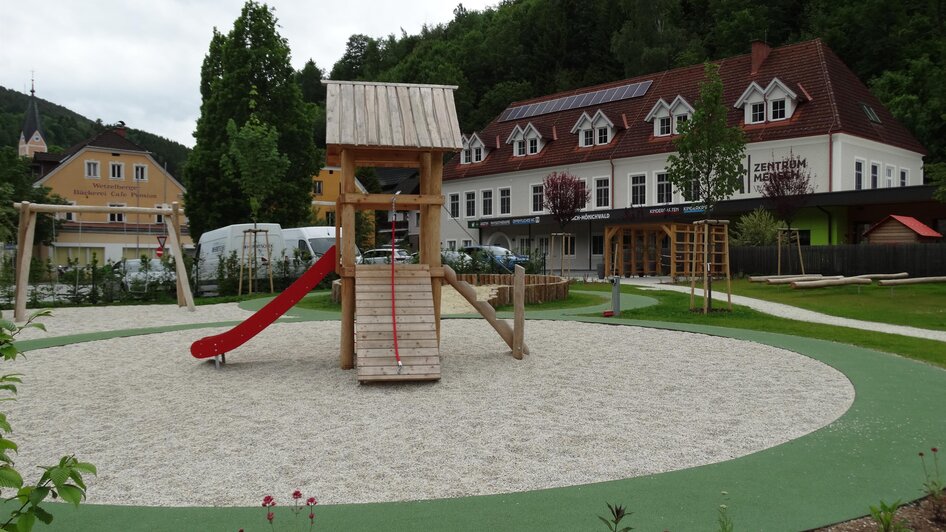 Spielplatz Waldbach_Kletterturm_Oststeiermark | © Oststeiermark Tourismus