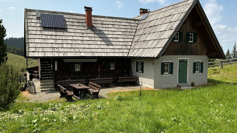 Vorderleitenhütte-Außenansicht1-Murtal-Steiermark | © Margareta Köstner