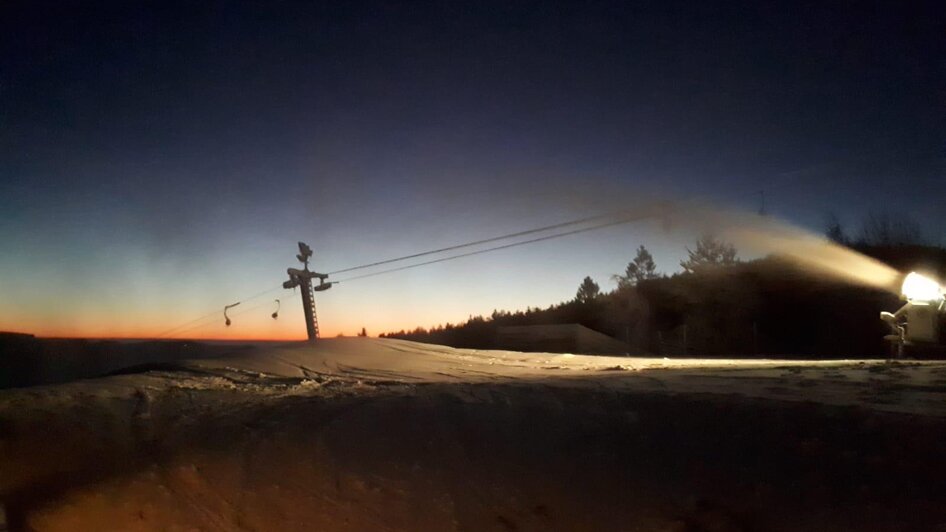 Piste bei Nacht_Oststeiermark | © David Hammerl