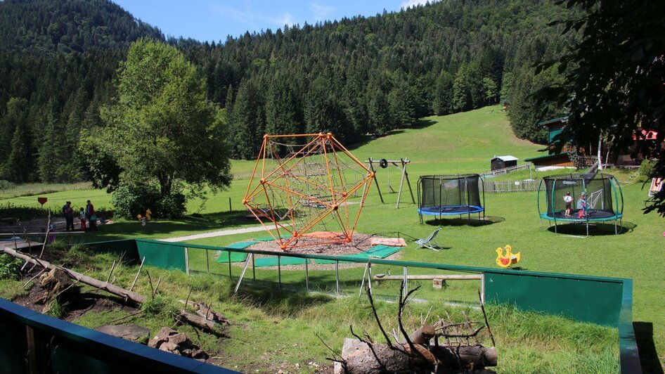 Blaa Alm, Altaussee, playground Blaa Alm | Viola Lechner | © Viola Lechner Blaa Alm, Altaussee, Spielplatz Blaa Alm | © Viola Lechner