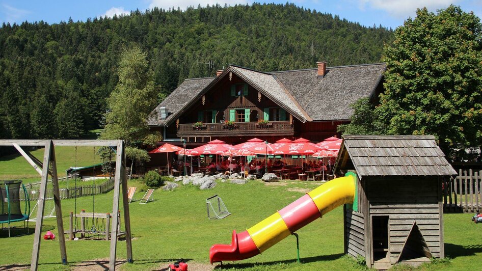 Blaa Alm, Altaussee, playground | Viola Lechner | © Viola Lechner Blaa Alm, Altaussee, Spielplatz | © Viola Lechner