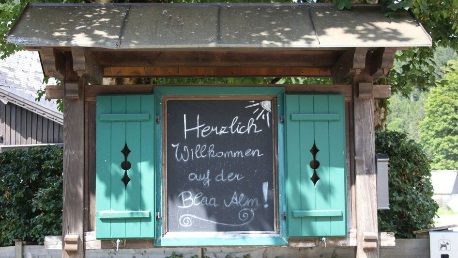 Blaa Alm, Altaussee, Welcome | Viola Lechner | © Viola Lechner Blaa Alm, Altaussee, Herzlich Willkommen | © Viola Lechner