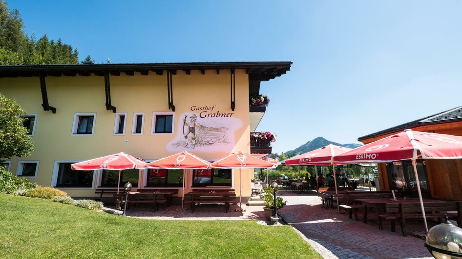 Blick zur Terrasse | © Gasthof Grabner / Michael Stelzl