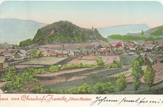 Obersdorf, Correspondenzkarte der K&K Monarchie