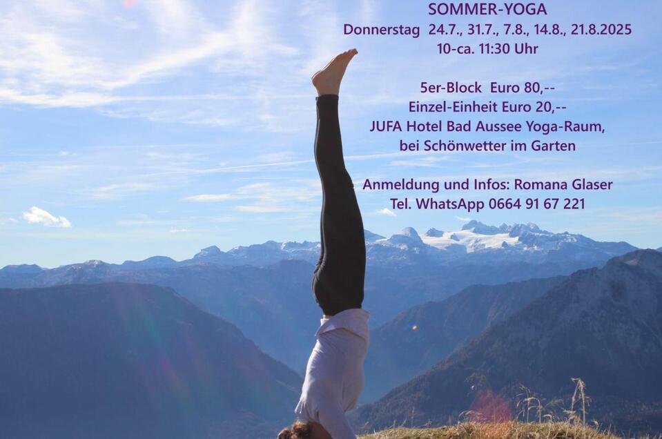 Sommer Yoga | © Romana Glaser