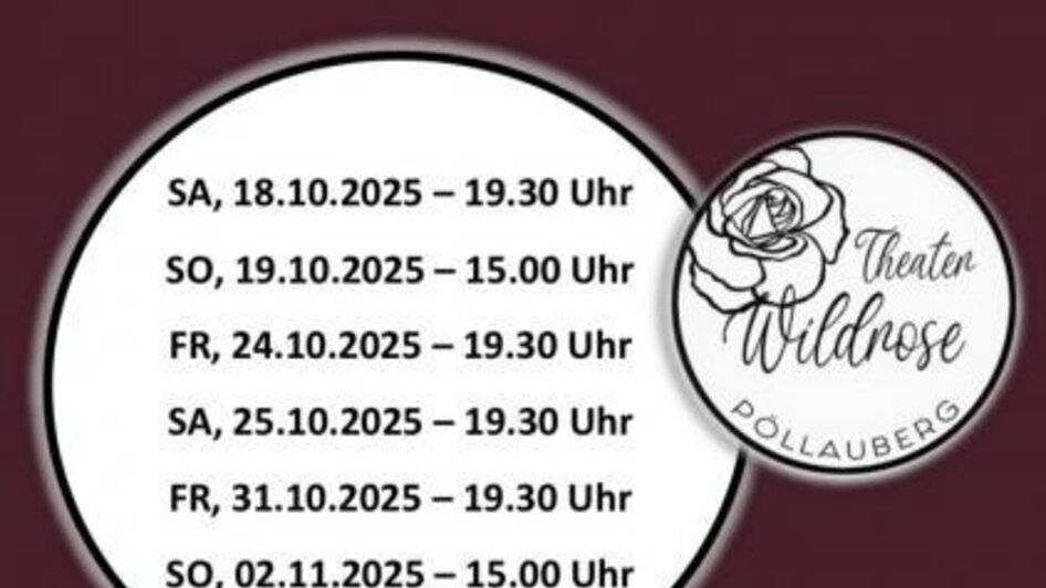 Flyer_Termine_Theater Wildrose_Oststeiermark | © Theater Wildrose