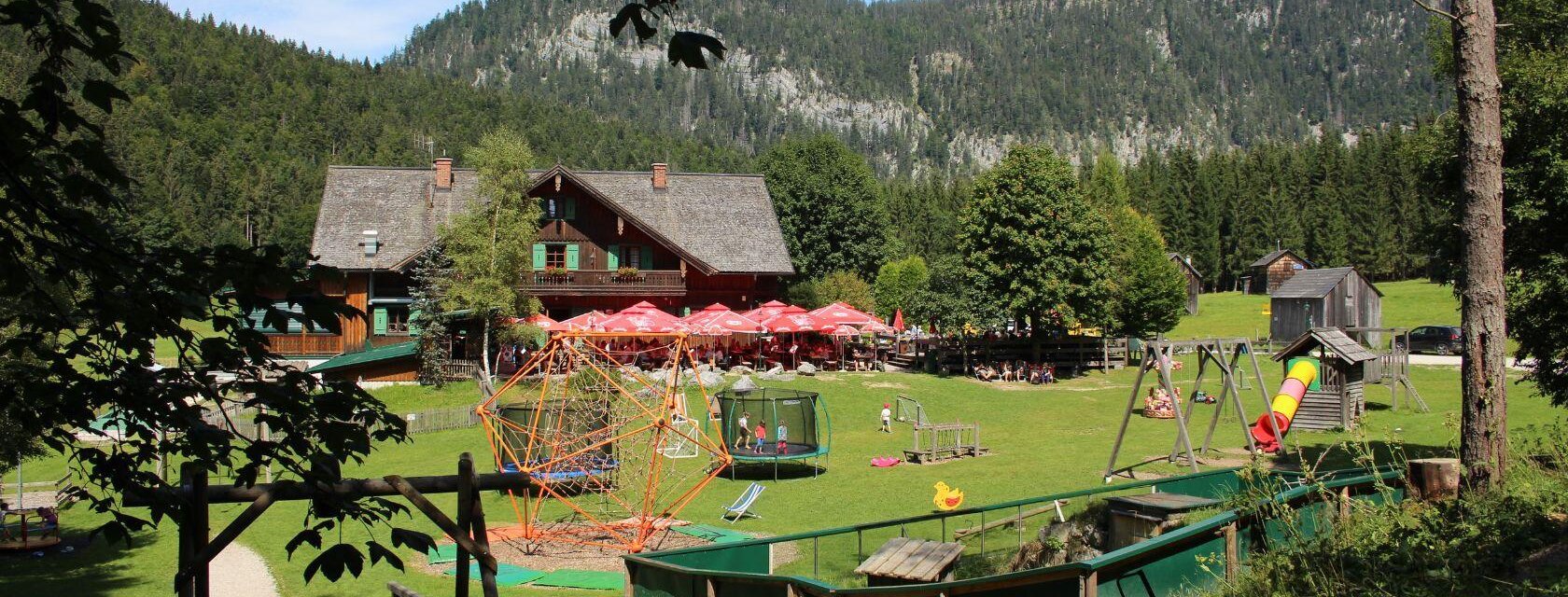 Blaa Alm, Altaussee, Ankunft Blaa Alm