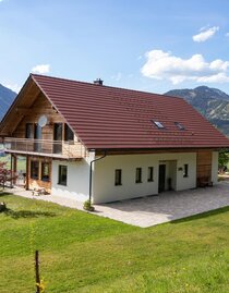 Unterkunft komplett Außenansicht