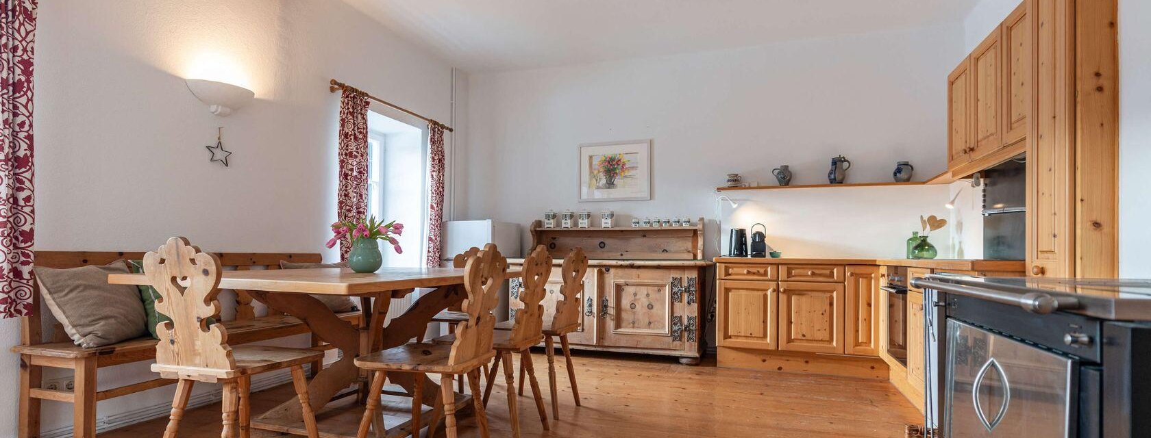 Ferienwohnung im Ötzergut, Grundlsee, Esszimmer