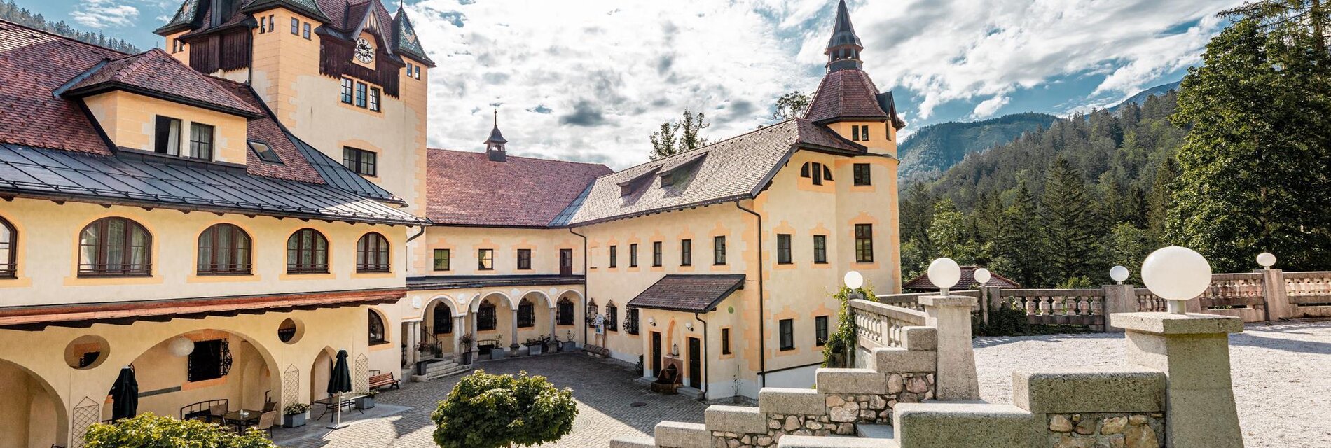 Blick auf den Innenhof